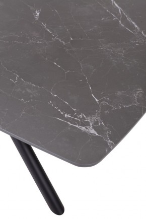 Стол RIVOLI 140 MATT BLACK MARBLE SOLID CERAMIC / BLACK, ®DISAUR в Новоуральске - novouralsk.ok-mebel.com | фото 10