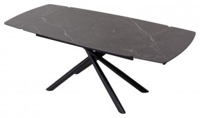 Стол RIVOLI 140 MATT BLACK MARBLE SOLID CERAMIC / BLACK, ®DISAUR в Новоуральске - novouralsk.ok-mebel.com | фото 3