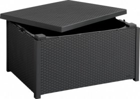Стол-сундук Арика (Arica storage table) графит в Новоуральске - novouralsk.ok-mebel.com | фото 2