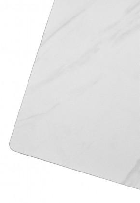 Стол VASTO 180 MARBLES KL-99 Белый мрамор матовый, итальянская керамика/ черный каркас, ®DISAUR в Новоуральске - novouralsk.ok-mebel.com | фото 7