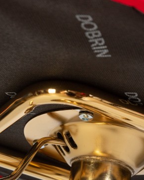 Стул барный DOBRIN CHARLY GOLD, красный велюр (MJ9-45) в Новоуральске - novouralsk.ok-mebel.com | фото 10
