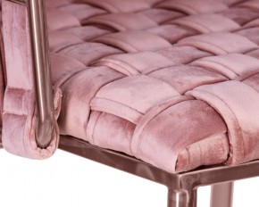 Стул барный DOBRIN EMMA ROSE GOLD, розовый велюр (VF-10) в Новоуральске - novouralsk.ok-mebel.com | фото 7