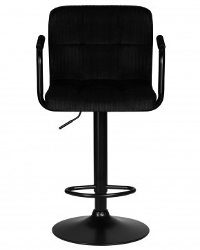 Стул барный DOBRIN KRUGER ARM BLACK, черный вельвет (LAR-E2041-52) в Новоуральске - novouralsk.ok-mebel.com | фото 6