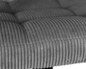 Стул барный DOBRIN KRUGER ARM BLACK, серый вельвет (LAR-E2041-25) в Новоуральске - novouralsk.ok-mebel.com | фото 8