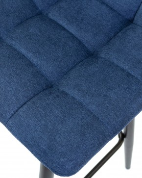 Стул барный DOBRIN NICOLE, черные матовые ножки, синяя ткань (UF860-14B) в Новоуральске - novouralsk.ok-mebel.com | фото 8
