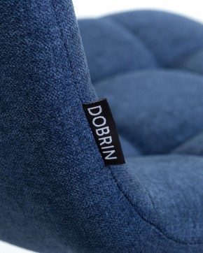 Стул барный DOBRIN NICOLE, черные матовые ножки, синяя ткань (UF860-14B) в Новоуральске - novouralsk.ok-mebel.com | фото 9