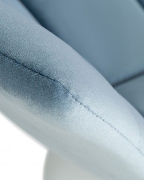 Стул барный DOBRIN TAILOR WHITE, пудрово-голубой велюр (MJ9-74) в Новоуральске - novouralsk.ok-mebel.com | фото 10