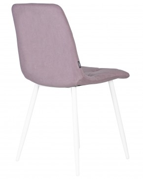 Стул обеденный DOBRIN CHILLY ROMBO, Лавандовый Simple 48, основание белый в Новоуральске - novouralsk.ok-mebel.com | фото 4