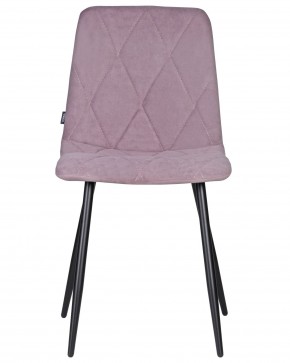 Стул обеденный DOBRIN CHILLY ROMBO, Лавандовый Simple 48, основание черное в Новоуральске - novouralsk.ok-mebel.com | фото 6