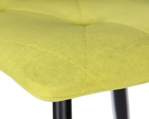 Стул обеденный DOBRIN CHILLY ROMBO, Лайм Simple 14, основание черное в Новоуральске - novouralsk.ok-mebel.com | фото 7