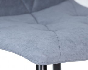 Стул обеденный DOBRIN CHILLY ROMBO, Серо-голубой Simple 26, основание черное в Новоуральске - novouralsk.ok-mebel.com | фото 9