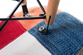 Стул обеденный DOBRIN DAW PATCHWORK, цвет сиденья мозаика в Новоуральске - novouralsk.ok-mebel.com | фото 8