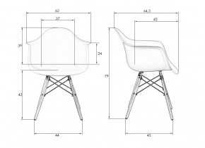 Стул обеденный DOBRIN DAW PATCHWORK, цвет сиденья мозаика в Новоуральске - novouralsk.ok-mebel.com | фото 9