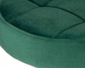 Табурет барный DOBRIN BRUNO GOLD, зеленый велюр (MJ9-88) в Новоуральске - novouralsk.ok-mebel.com | фото 2