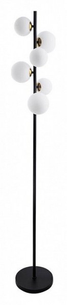 Торшер Arte Lamp Gemini A2243PN-6BK в Новоуральске - novouralsk.ok-mebel.com | фото
