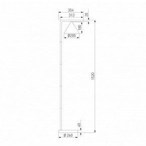 Торшер Elektrostandard Bevel a068473 в Новоуральске - novouralsk.ok-mebel.com | фото 2