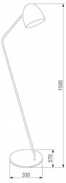 Торшер TK Lighting Soho 5037 Soho Black в Новоуральске - novouralsk.ok-mebel.com | фото 2