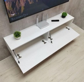 Тумба подвесная под ТВ LINES MTV1-MA 750 Белый глянец (Белый-M 10.1.1) в Новоуральске - novouralsk.ok-mebel.com | фото 11