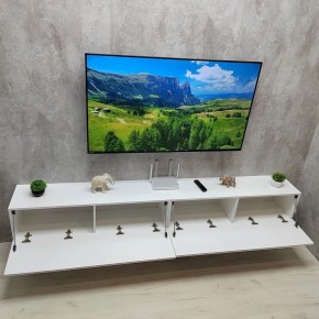 Тумба подвесная под ТВ LINES MTV4-MA 1150 Белый глянец (Белый-M 10.1.1) в Новоуральске - novouralsk.ok-mebel.com | фото 12