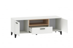 Тумба ТВА НМ 013.43 "Bergen" (Белый/Дуб бунратти) в Новоуральске - novouralsk.ok-mebel.com | фото 2