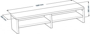 ТВ-тумба Энкель ТВ16, тамбурат, цвет белый в Новоуральске - novouralsk.ok-mebel.com | фото 3