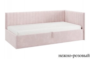 ТВИКС Кровать (тахта) с ПМ 900 (нежно-розовый) в Новоуральске - novouralsk.ok-mebel.com | фото