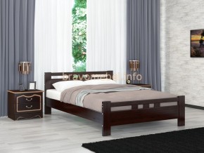 ВЕРОНИКА-2 Кровать из массива 1600  в Новоуральске - novouralsk.ok-mebel.com | фото 4