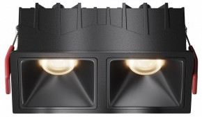 Встраиваемый светильник Maytoni Alfa LED DL043-02-10W3K-SQ-B-1 в Новоуральске - novouralsk.ok-mebel.com | фото