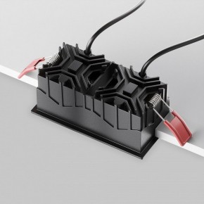 Встраиваемый светильник Maytoni Alfa LED DL043-02-10W3K-SQ-B-1 в Новоуральске - novouralsk.ok-mebel.com | фото 9