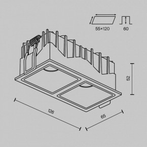 Встраиваемый светильник Maytoni Alfa LED DL043-02-10W3K-SQ-W-1 в Новоуральске - novouralsk.ok-mebel.com | фото 10