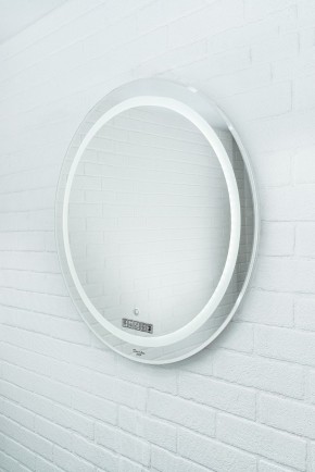 Зеркало Gia 75 white с подсветкой Sansa (SGa1044Z) в Новоуральске - novouralsk.ok-mebel.com | фото 2