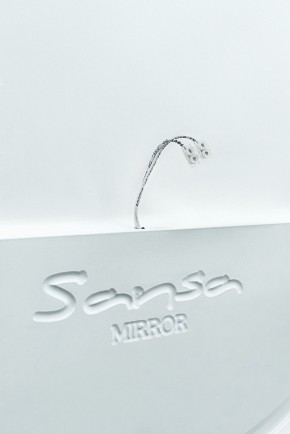 Зеркало Gia 75 white с подсветкой Sansa (SGa1044Z) в Новоуральске - novouralsk.ok-mebel.com | фото 5