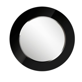Зеркало круглое черный (РМ/02) в Новоуральске - novouralsk.ok-mebel.com | фото