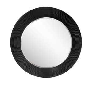 Зеркало круглое черный (РМ/02(S) в Новоуральске - novouralsk.ok-mebel.com | фото